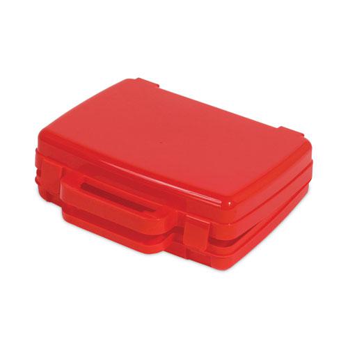 Little Artist Antimicrobial Storage Case, Red. Picture 3