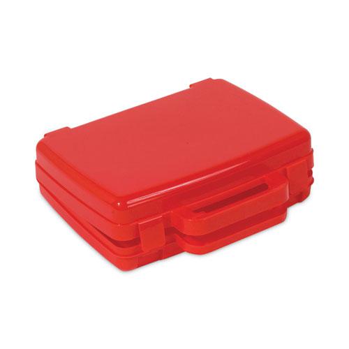 Little Artist Antimicrobial Storage Case, Red. Picture 4