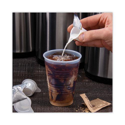 High-Impact Polystyrene Cold Cups, 10 oz, Translucent, 100 Cups/Sleeve, 25 Sleeves/Carton. Picture 5