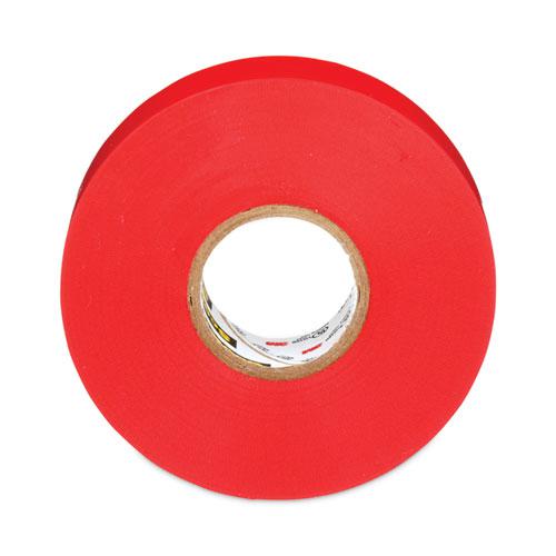 Scotch 35 Vinyl Electrical Color Coding Tape, 3" Core, 0.75" x 66 ft, Red. Picture 3