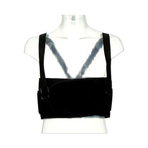 Work Belt with Removable Suspenders, One Size Fits All, Up to 48" Waist Size, Black. Picture 11