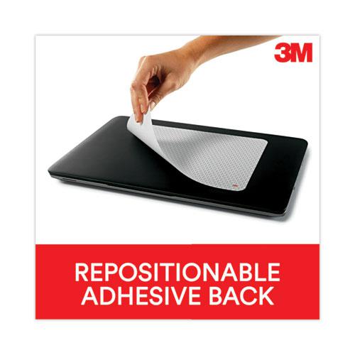Precise Mouse Pad with Nonskid Repositionable Adhesive Back, 8.5 x 7, Bitmap Design. Picture 6