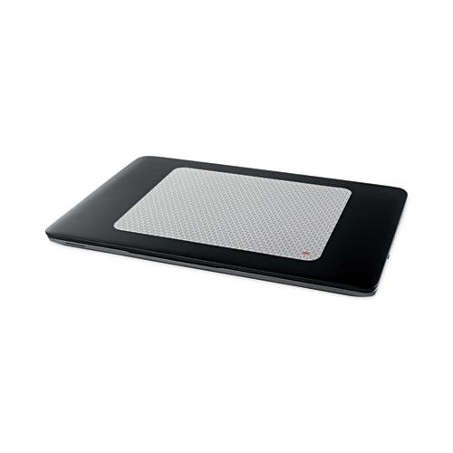 Precise Mouse Pad with Nonskid Repositionable Adhesive Back, 8.5 x 7, Bitmap Design. Picture 8