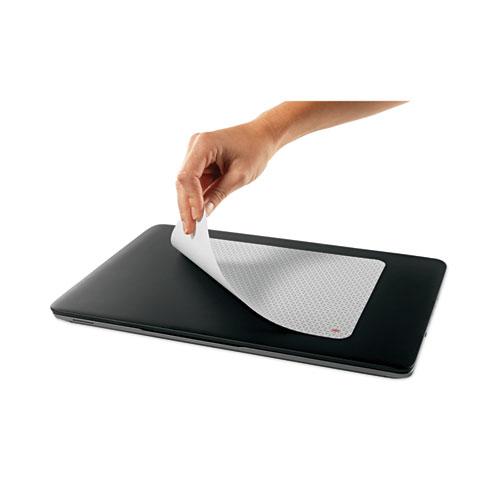 Precise Mouse Pad with Nonskid Repositionable Adhesive Back, 8.5 x 7, Bitmap Design. Picture 9