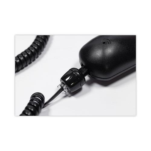 Untangler Rotating Phone Cord Detangler, Black. Picture 2