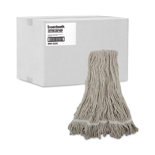Pro Loop Web/Tailband Wet Mop Head, Cotton, 12/Carton. Picture 9