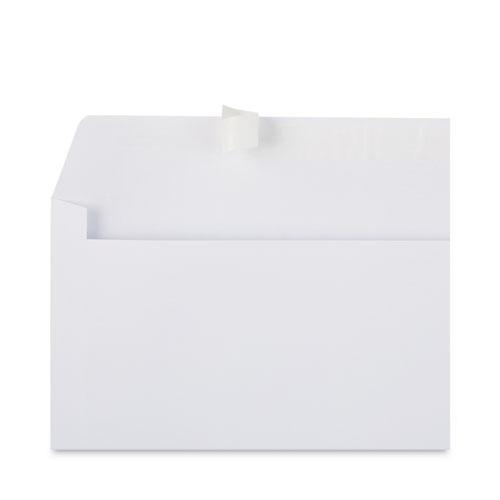 Peel Seal Strip Business Envelope, #10, Square Flap, Self-Adhesive Closure, 4.13 x 9.5, White, 100/Box. Picture 2