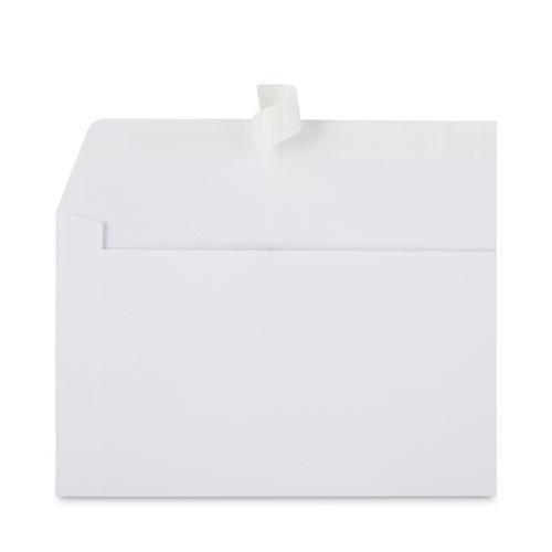 Open-Side Business Envelope, 1 Window, #10, Commercial Flap, Gummed Closure, 4.13 x 9.5, White, 250/Box. Picture 2