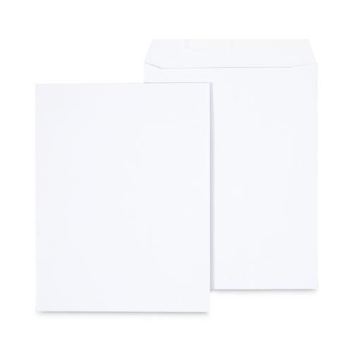 Peel Seal Strip Catalog Envelope, #13 1/2, Square Flap, Self-Adhesive Closure, 10 x 13, White, 100/Box. Picture 1