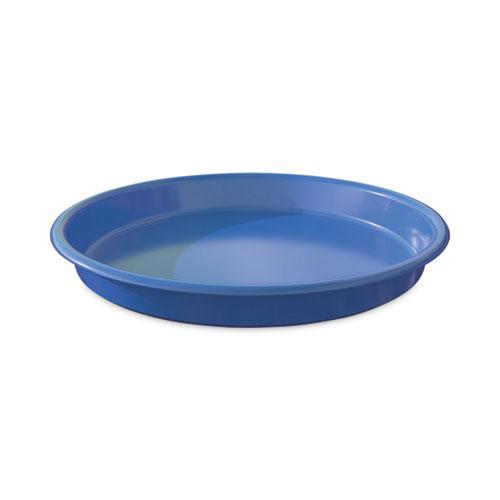 Little Artist's Antimicrobial Craft Tray, 13" Dia., Blue. The main picture.