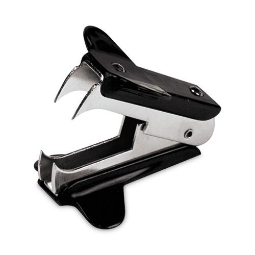 Jaw Style Staple Remover, Black. The main picture.