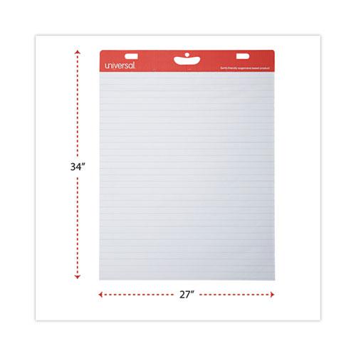 Renewable Resource Sugarcane Based Easel Pads, Presentation Format (1" Rule), 27 x 34, White, 50 Sheets, 2/Carton. Picture 2