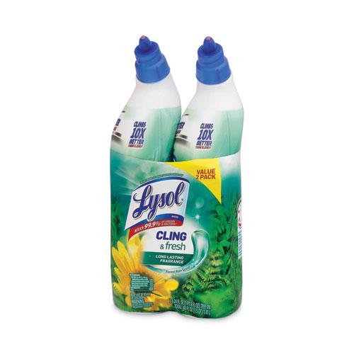 Cling and Fresh Toilet Bowl Cleaner, Forest Rain Scent, 24 oz, 2/Pack, 4 Packs/Carton. Picture 7