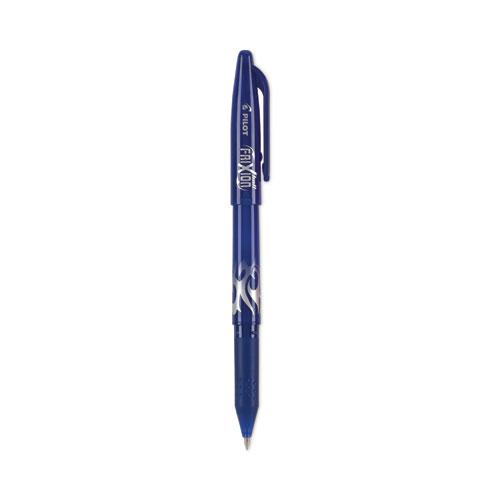 FriXion Ball Erasable Gel Pen, Stick, Fine 0.7 mm, Blue Ink, Blue Barrel. Picture 1