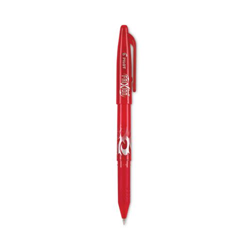 FriXion Ball Erasable Gel Pen, Stick, Fine 0.7 mm, Red Ink, Red Barrel. Picture 1