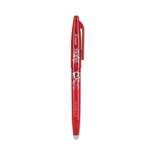 FriXion Ball Erasable Gel Pen, Stick, Fine 0.7 mm, Red Ink, Red Barrel. Picture 4