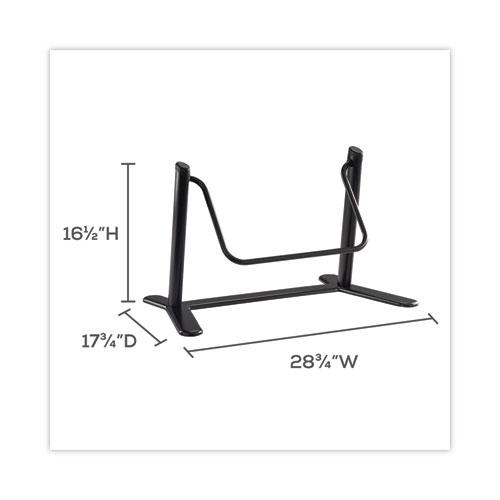 Dynamic Footrest, 29w x 17.75d x 16.5h, Black. Picture 7