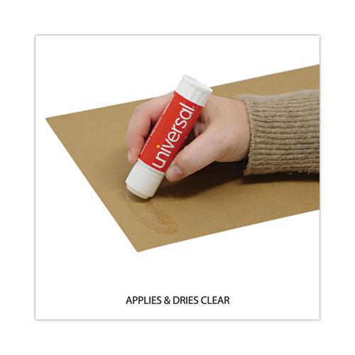Glue Stick, 1.3 oz, Applies and Dries Clear, 12/Pack. Picture 6