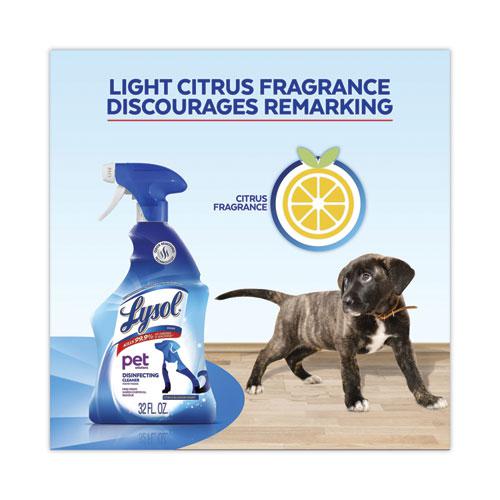 Pet Solutions Disinfecting Cleaner, Citrus Blossom, 32 oz Trigger Bottle, 9/Carton. Picture 11