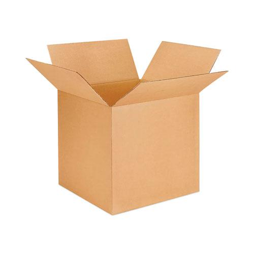 Fixed-Depth Brown Corrugated Shipping Boxes, Regular Slotted Container (RSC), X-Large, 12" x 18" x 6", Brown Kraft, 25/Bundle. Picture 1