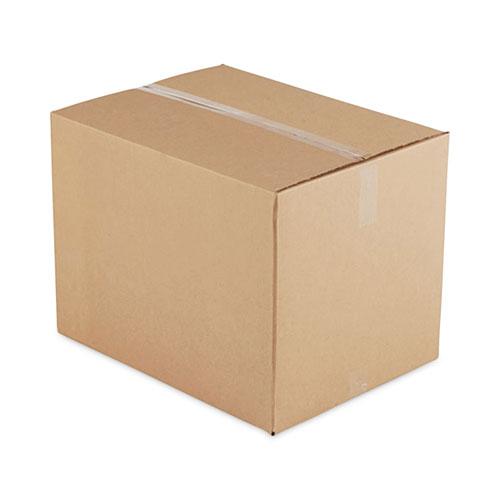 Cubed Fixed-Depth Brown Corrugated Shipping Boxes, Regular Slotted Container, Large, 11" x 15" x 6", Brown Kraft, 25/Bundle. Picture 4