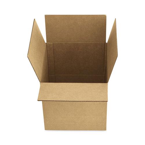 Fixed-Depth Brown Corrugated Shipping Boxes, Regular Slotted Container (RSC), Large, 12" x 12" x 7", Brown Kraft, 25/Bundle. Picture 3