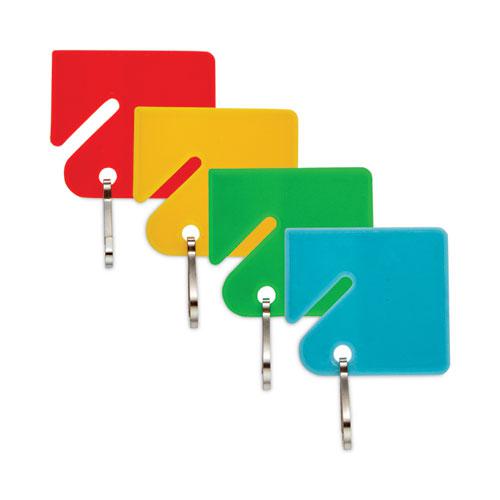 Key Tags, Blue/Green/Red/Yellow, 20/Pack, 3 Packs/Carton. Picture 6