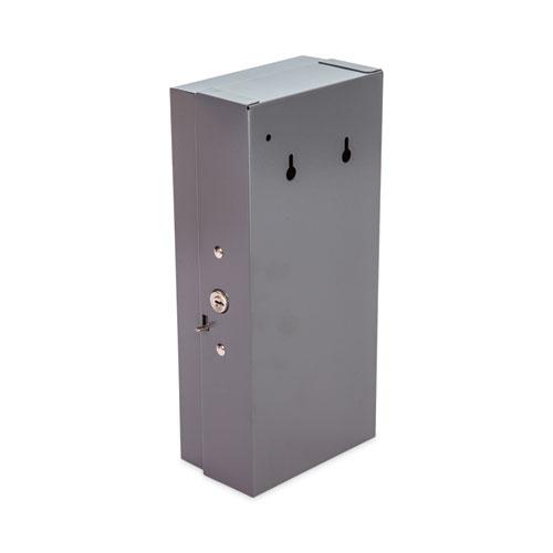 Steel Bond Box, 1 Compartment, 10.4 x 5.4 x 3.1, Gray. Picture 2
