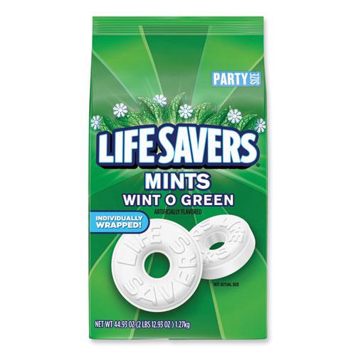 Hard Candy Mints, Wint-O-Green, 44.93 oz Bag. Picture 1