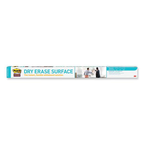 Dry Erase Surface with Adhesive Backing, 96 x 48, White Surface. Picture 7