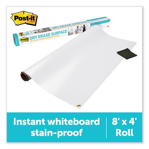 Dry Erase Surface with Adhesive Backing, 96 x 48, White Surface. The main picture.