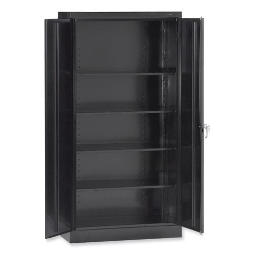 72" High Standard Cabinet (Unassembled), 36 x 18 x 72, Black. Picture 2
