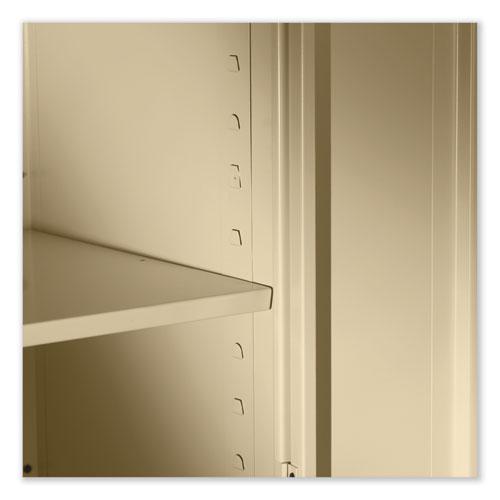 78" High Deluxe Cabinet, 36w x 24d x 78h, Putty. Picture 5