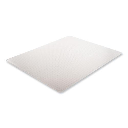 DuraMat Moderate Use Chair Mat, Low Pile Carpet, Roll, 46 x 60, Rectangle, Clear. Picture 8