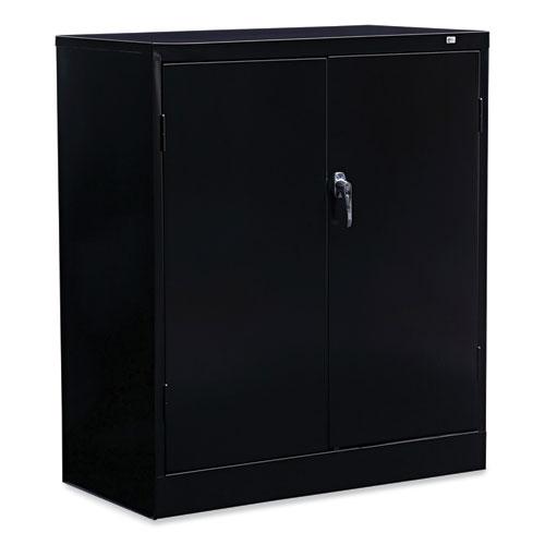 Economy Assembled Storage Cabinet, 36w x 18d x 42h, Black. Picture 1