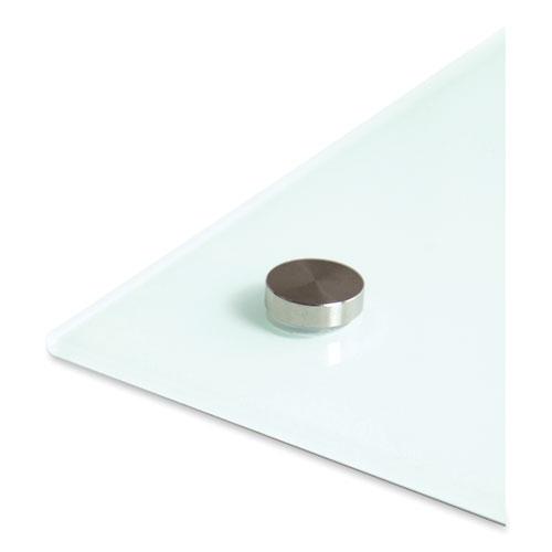 Glass Dry Erase Board, 96 x 47, White Surface. Picture 3