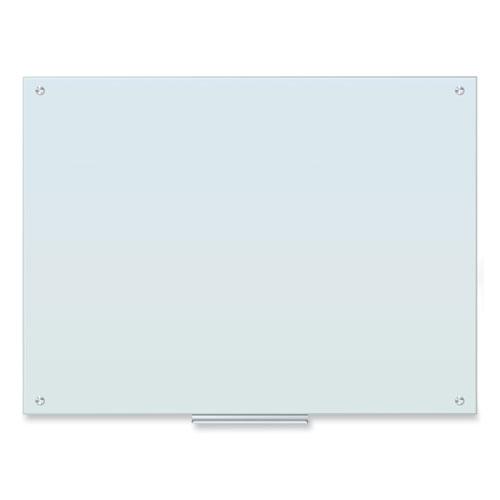 Glass Dry Erase Board, 47 x 35, White Surface. Picture 1