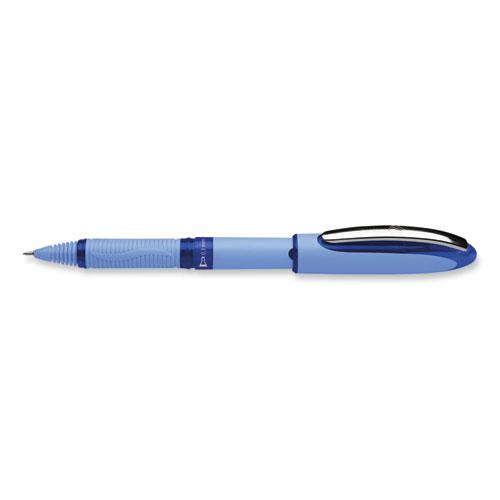 One Hybrid N Roller Ball Pen, Stick, Extra-Fine 0.3 mm, Blue Ink, Blue Barrel, 10/Box. Picture 3