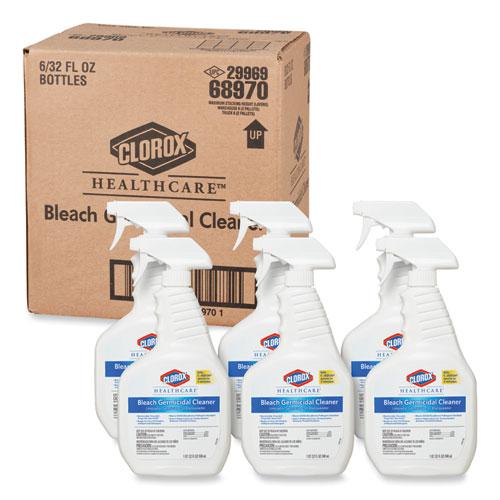 Bleach Germicidal Cleaner, 32 oz Spray Bottle, 6/Carton. Picture 1