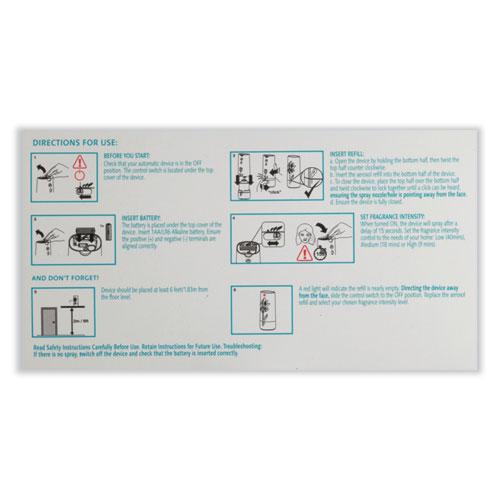 Pet Odor Neutralization Automatic Spray Starter Kit, 6 x 2.25 x 7.75, White/Gray, 4/Carton. Picture 6