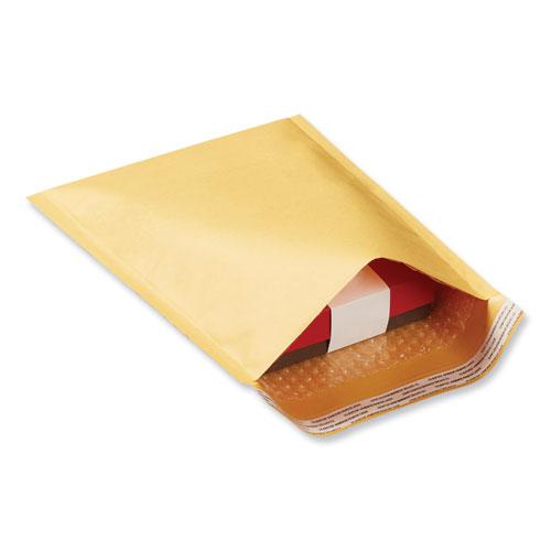 Peel Seal Strip Cushioned Mailer, #0, Extension Flap, Self-Adhesive Closure, 6 x 10, 25/Carton. Picture 2