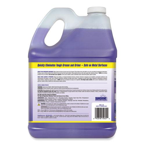 Pro HD Heavy-Duty Cleaner, Unscented, 1 gal Bottle, 4/Carton. Picture 2