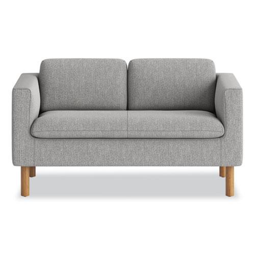 Parkwyn Series Loveseat, 53.5w x 26.75d x 29h, Gray. Picture 2