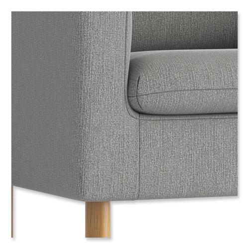 Parkwyn Series Loveseat, 53.5w x 26.75d x 29h, Gray. Picture 4