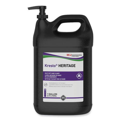 Kresto Heritage Heavy Duty Hand Cleaner, Fresh Scent, 1 gal Bottle Refill, 4/Carton. Picture 1