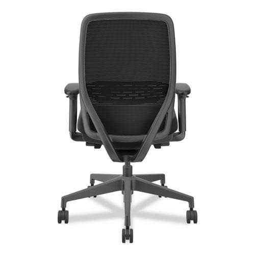 Nucleus Series Recharge Task Chair, Supports Up to 300 lb, 16.63 to 21.13 Seat Height, Black Seat/Back, Black Base. Picture 5