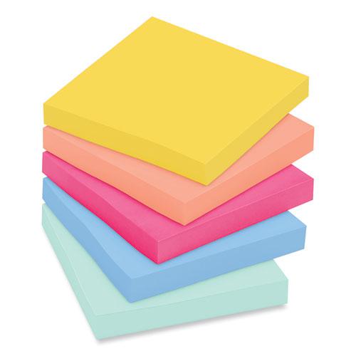 Note Pads in Summer Joy Collection Colors, 3" x 3", Summer Joy Collection Colors, 70 Sheets/Pad, 24 Pads/Pack. Picture 3