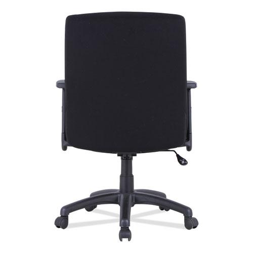 Alera Kesson Series Petite Office Chair, Supports Up to 300 lb, 17.71" to 21.65" Seat Height, Black. Picture 8