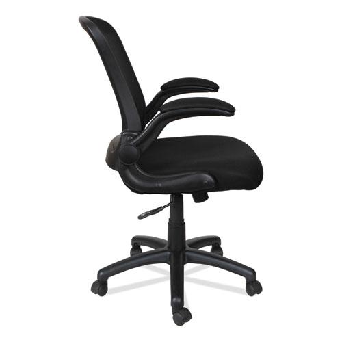 Alera EB-E Series Swivel/Tilt Mid-Back Mesh Chair, Supports Up to 275 lb, 18.11" to 22.04" Seat Height, Black. Picture 10
