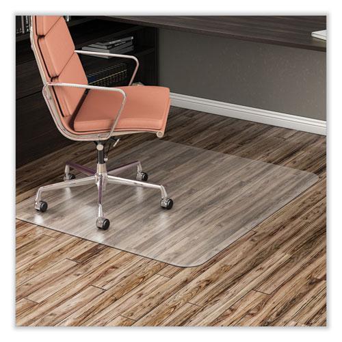 EconoMat All Day Use Chair Mat for Hard Floors, Flat Packed, 36 x 48, Clear. Picture 2